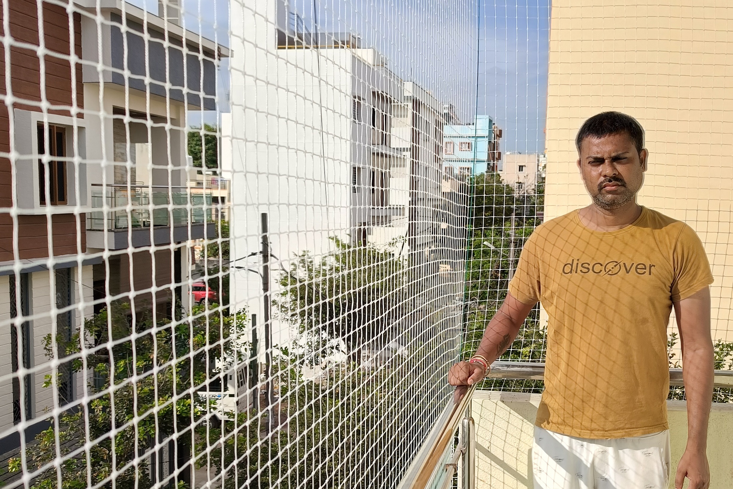 Pigeon Net for Balconies in Vizag & Nylon Nets Cost Near Me Services